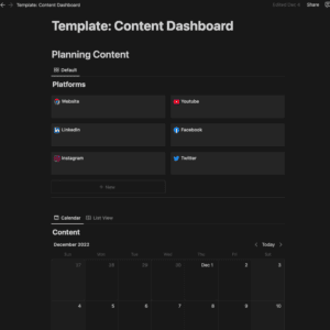 Content Planner